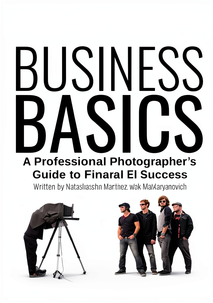Business Expert Press photography book cover on a digital device
