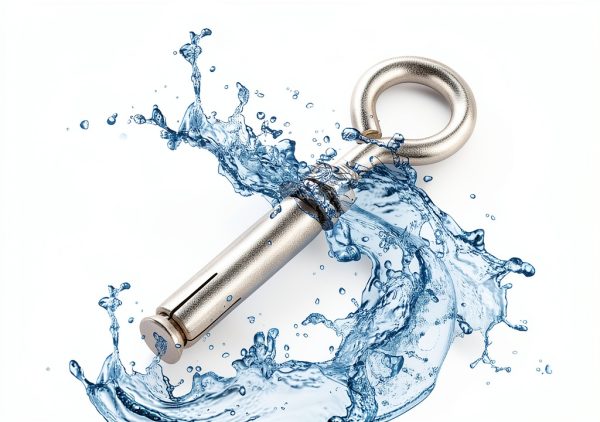 Concrete Wall Anchor Eyebolt Aifeier ET M8 304 Stainless Steel 4‑Pack-5