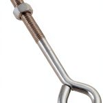 National Hardware 2160BC 1/2' x 8' Eye Bolt in Zinc-0