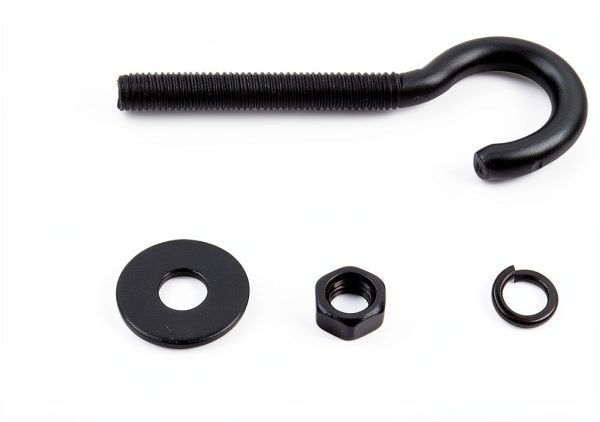 Wealrit 10 Set Round Hook Eyelet Bolt M5 Stainless Steel Heavy Duty-1