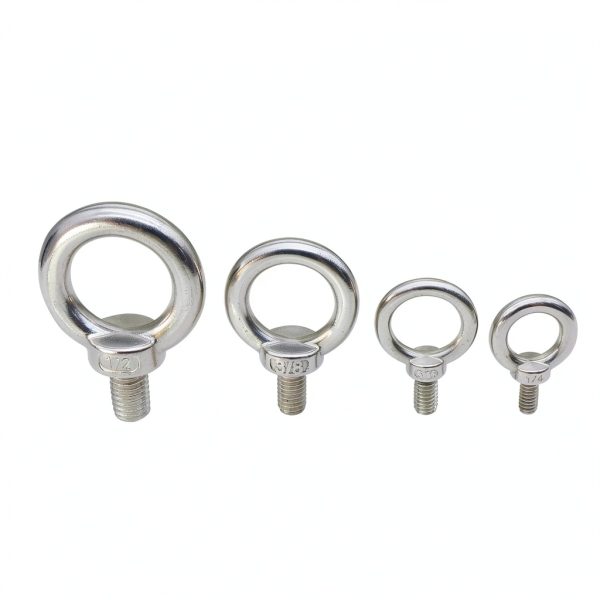 Eye Bolts Aiwaiufu 4-Pack 1/4"-20 316 Stainless Shoulder Lifting Ring-4