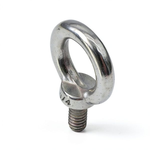 Eye Bolts Aiwaiufu 4-Pack 1/4"-20 316 Stainless Shoulder Lifting Ring-3
