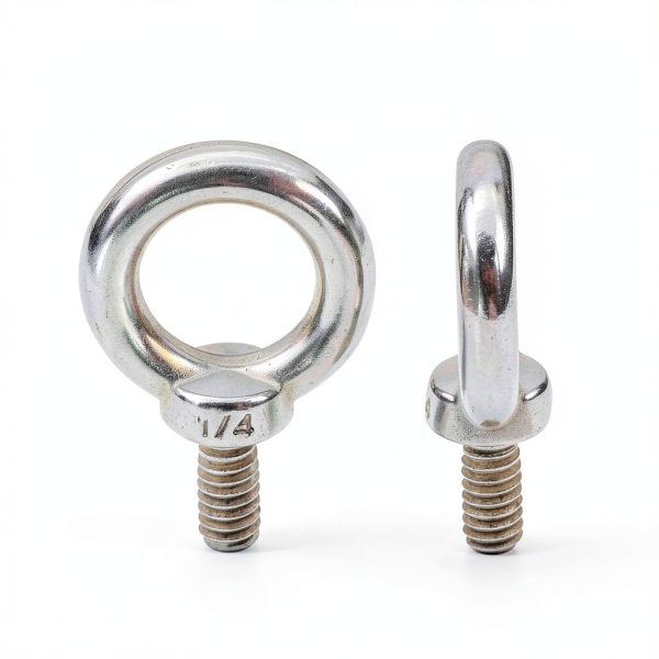 Eye Bolts Aiwaiufu 4-Pack 1/4"-20 316 Stainless Shoulder Lifting Ring-1